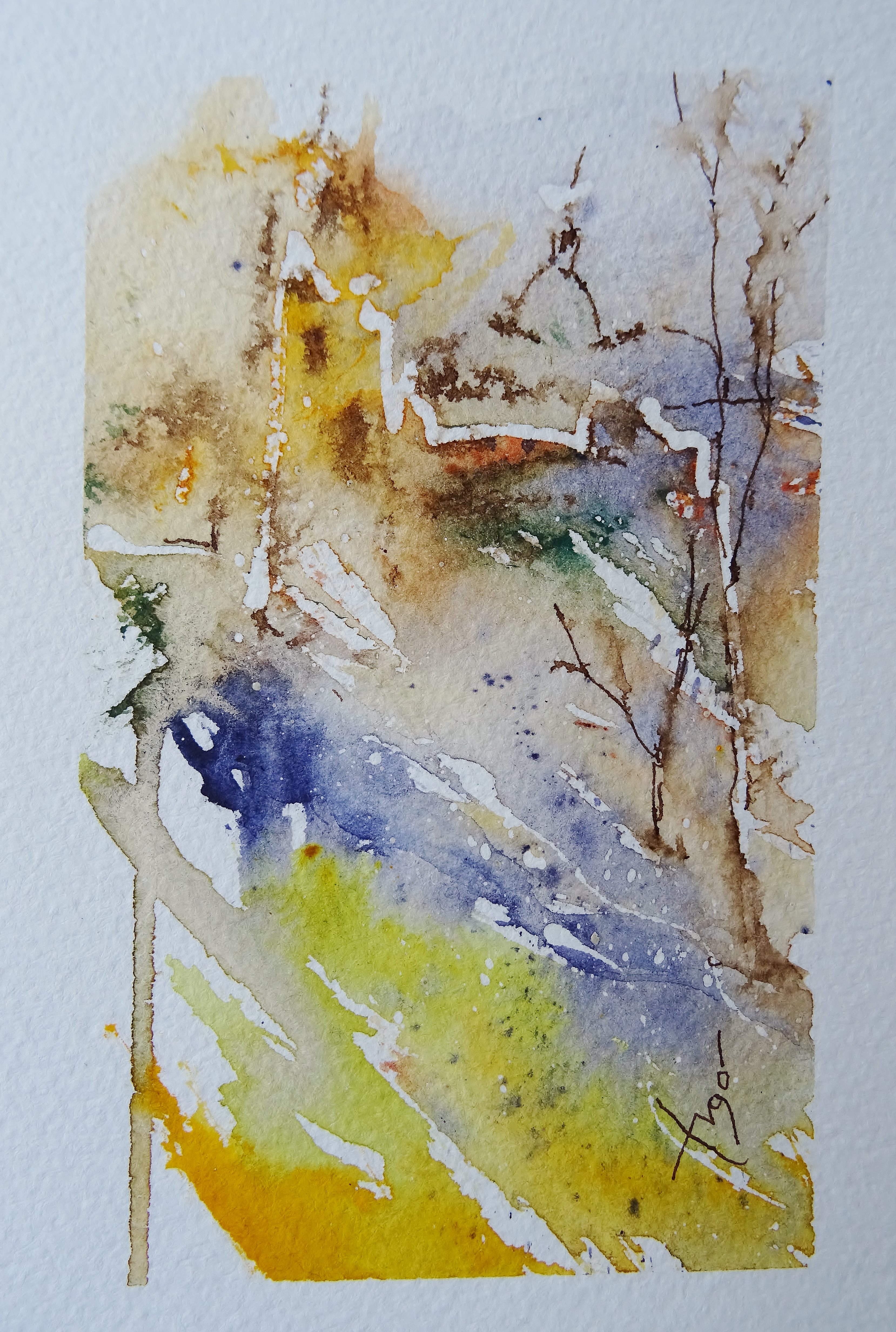Skizze / Aquarell / 10 x 15