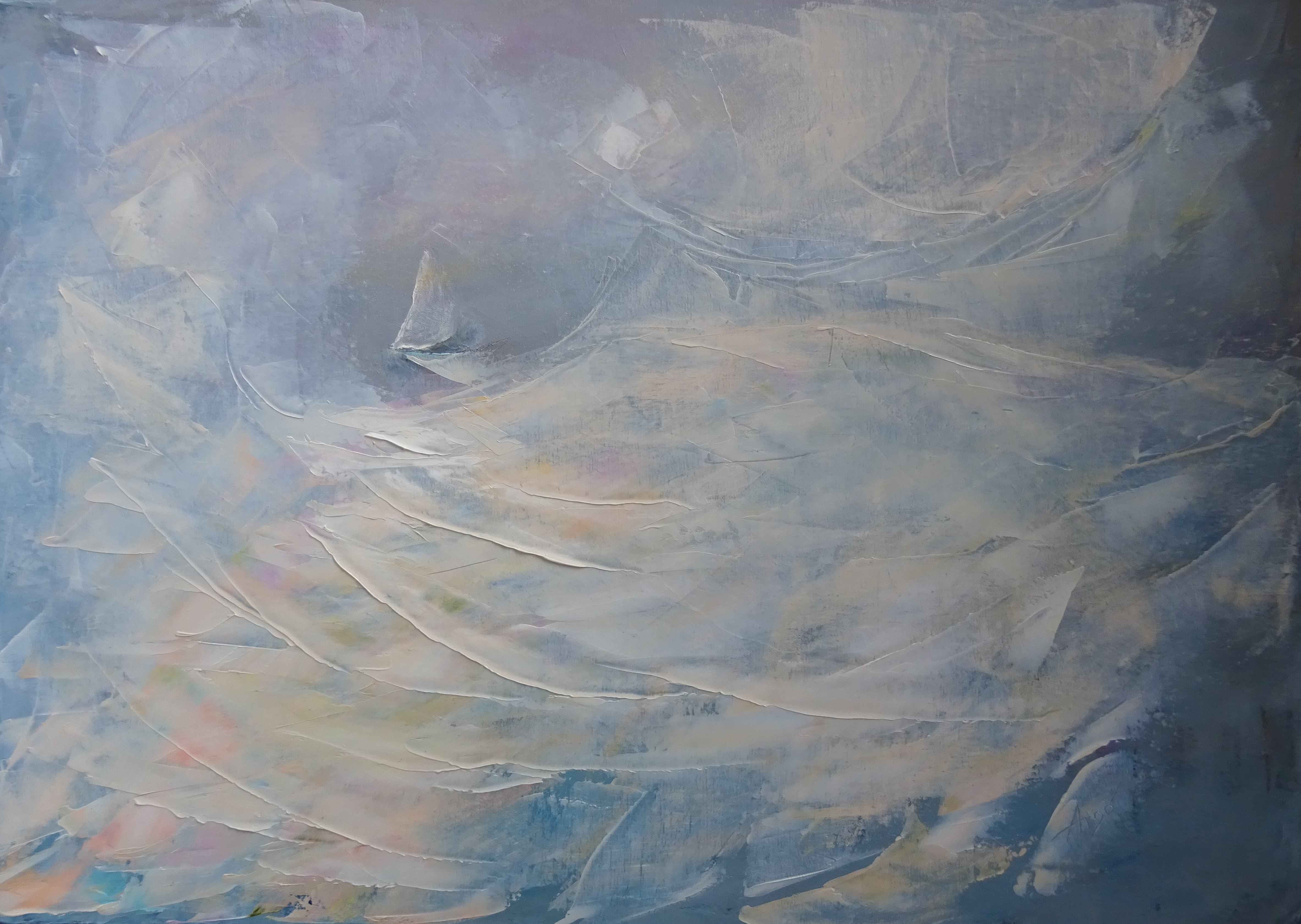 Meermotiv / Öl/Leinwand / 70x50