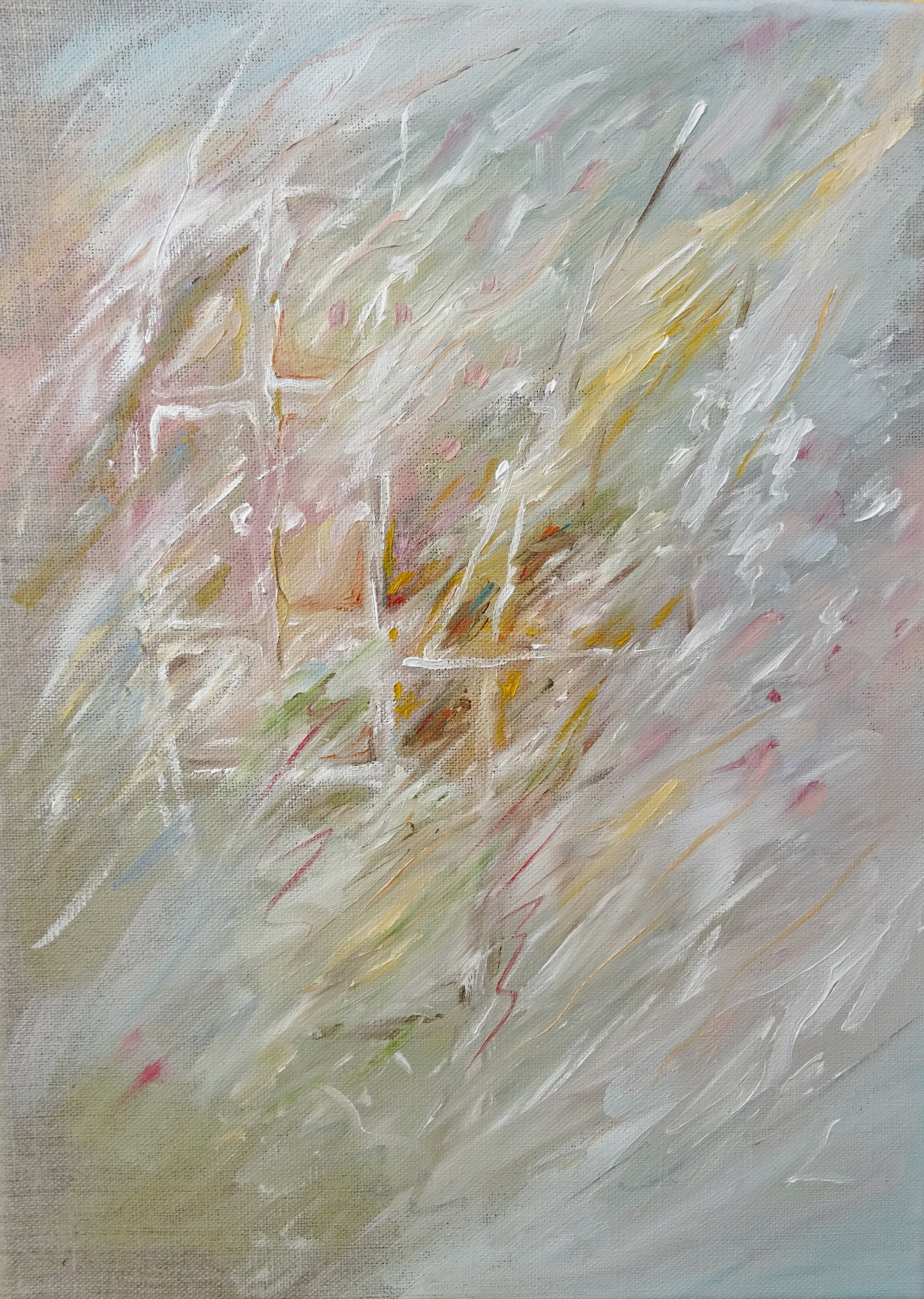 Das Fenster / Öl/Leinwand / 29x40