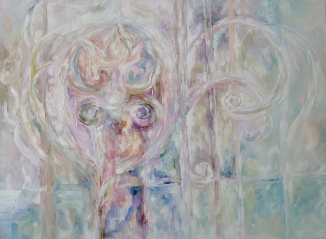 Das Ornament / Öl/Leinwand / 80x60 / - nicht zu erwerben -