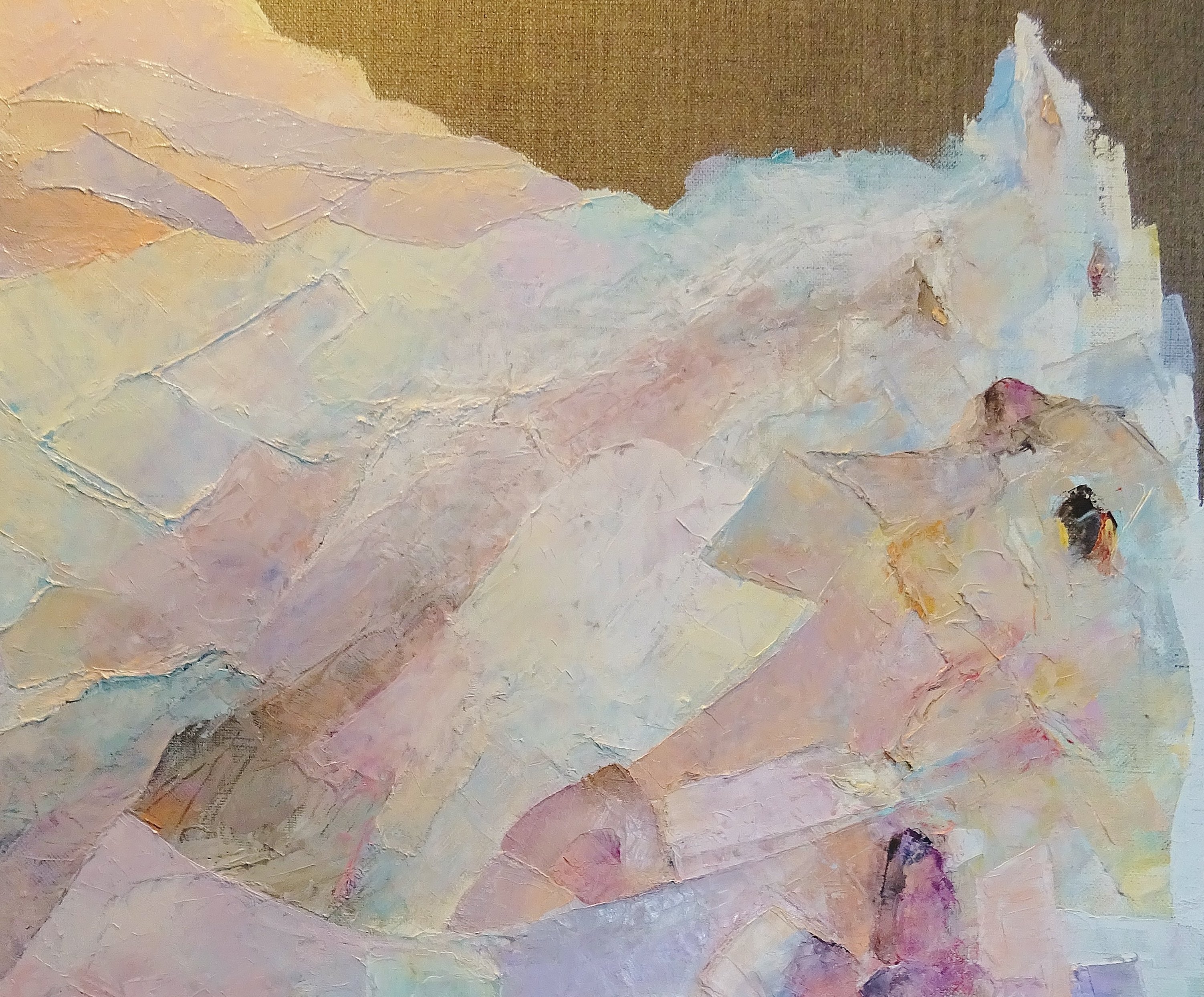 Santorini. Fragment / Öl/Leinwand / 50x70