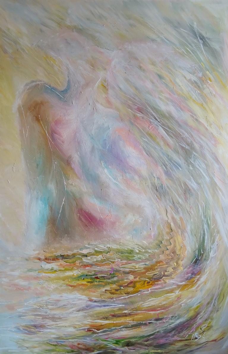 Im Aufbruch / Öl/Leinwand / 80x120