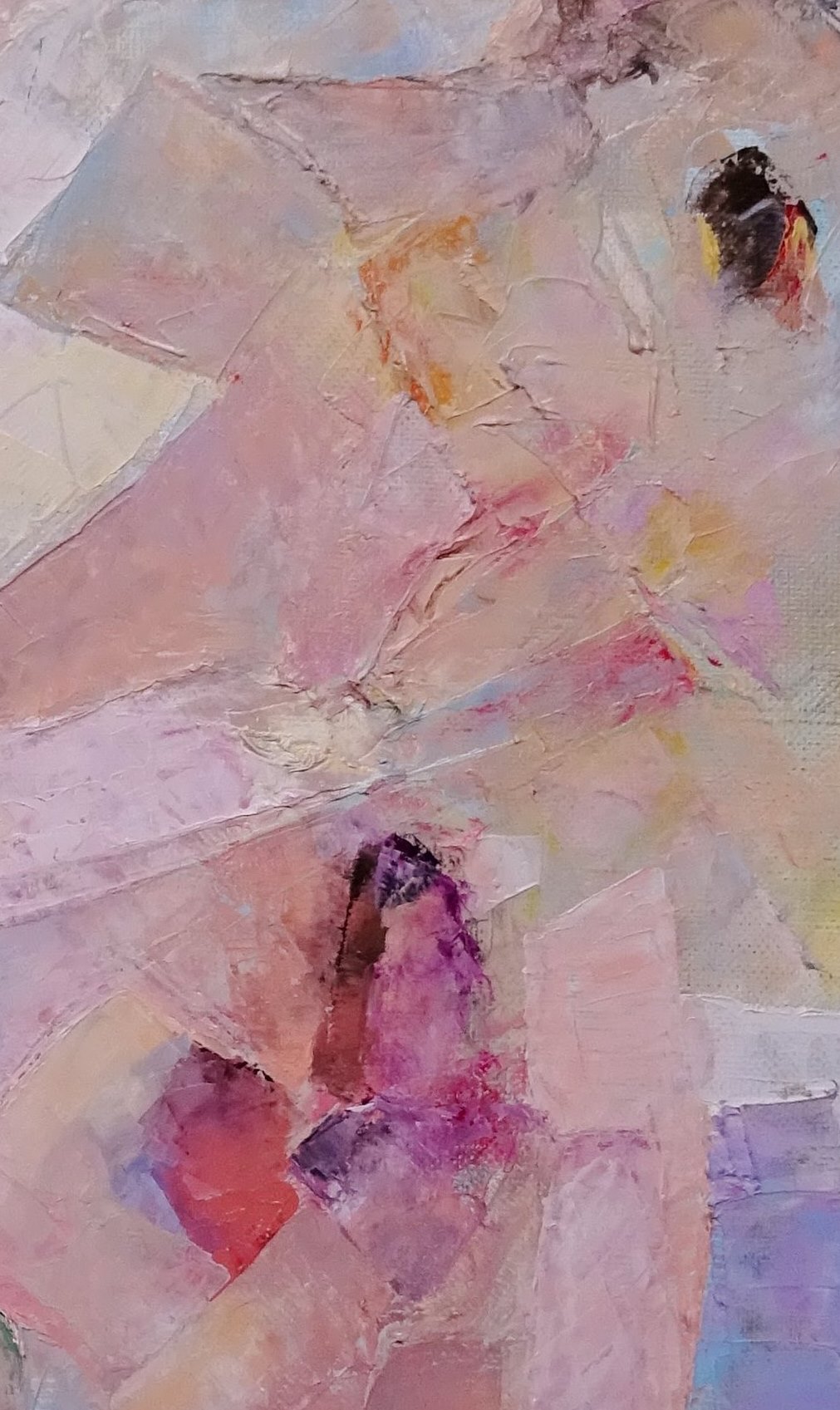 Santorini. Fragment / Öl/Leinwand / 50x70