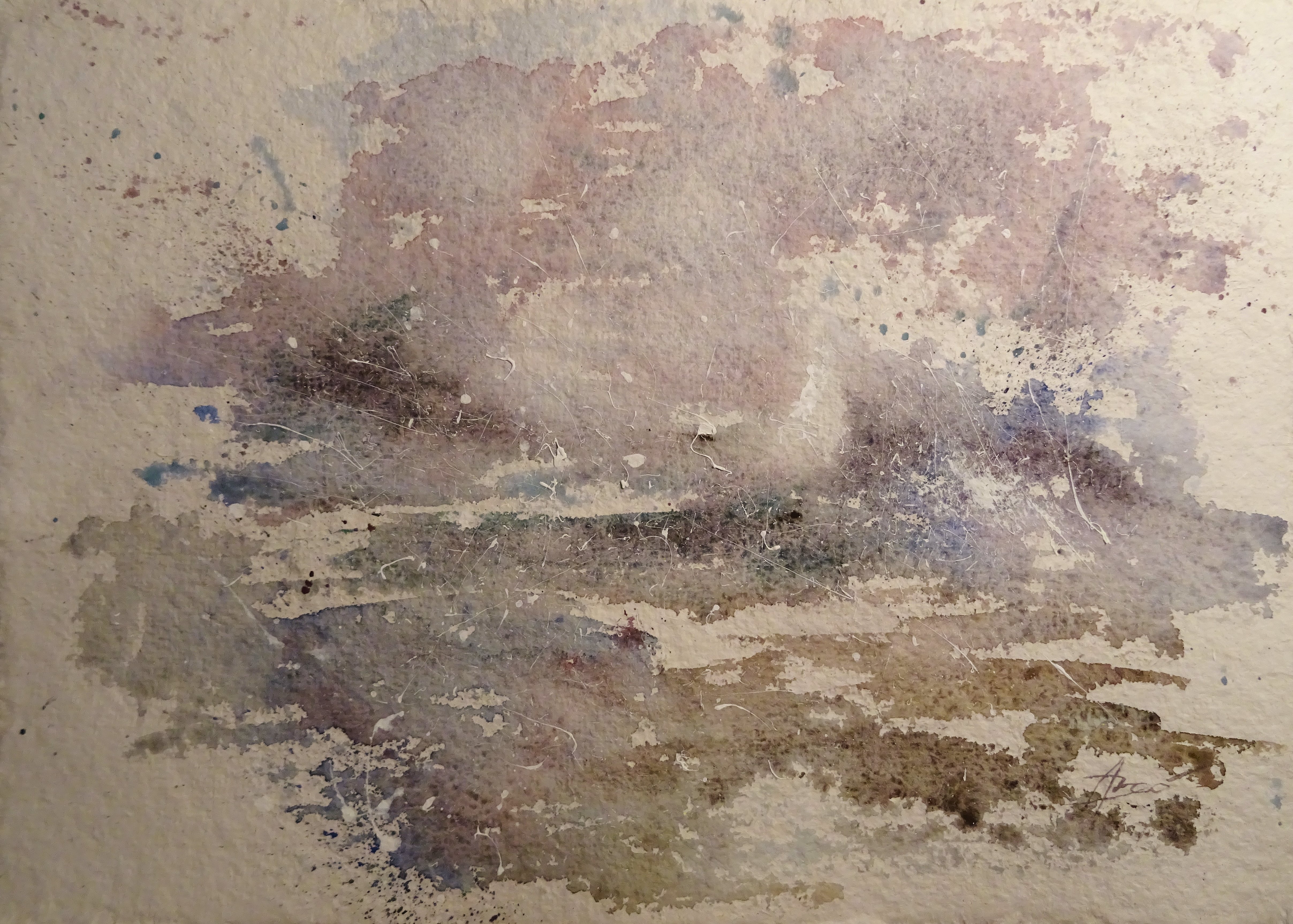 Syltmotive. Oktober / Aquarell / 30 x 21