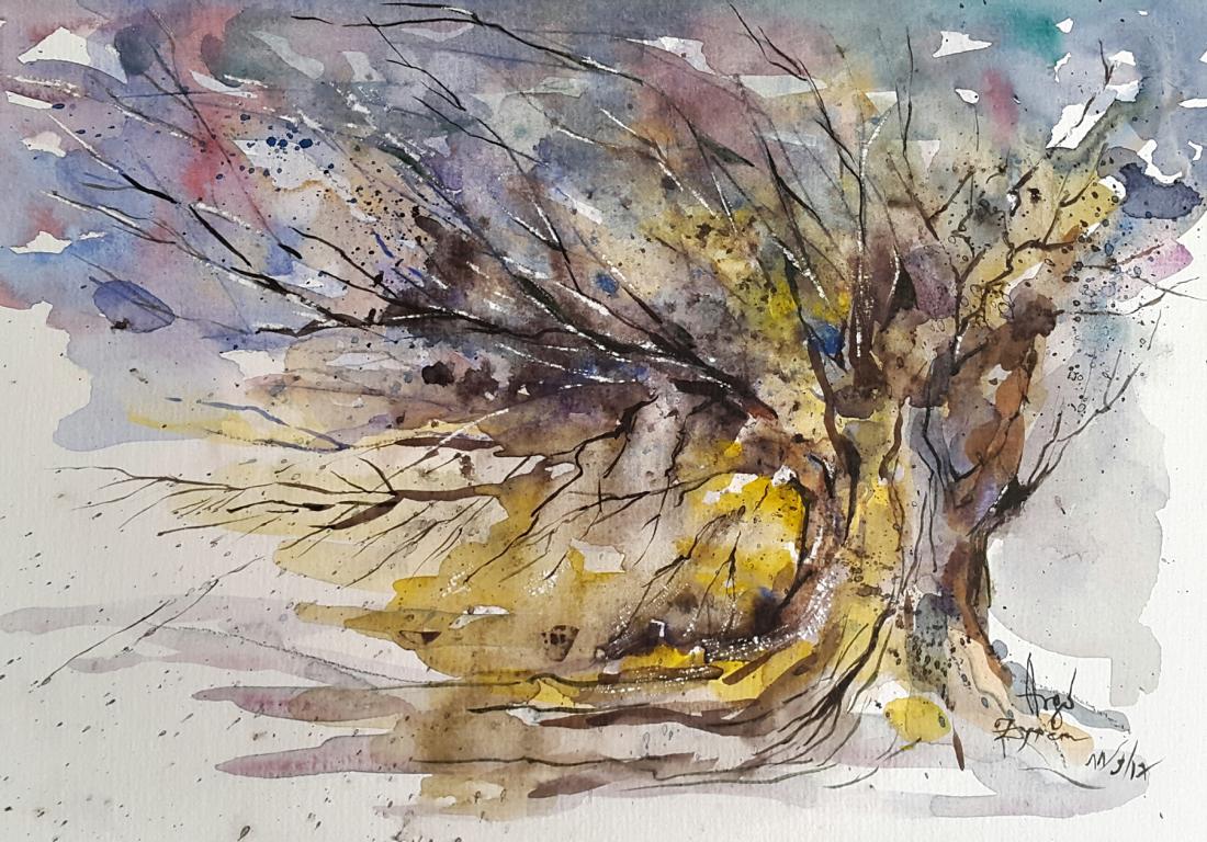 Impressionen / Aquarell / 24 x 17