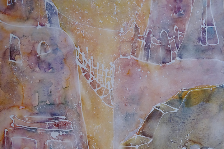 Griechische Motive / Aquarell / 30 x 40